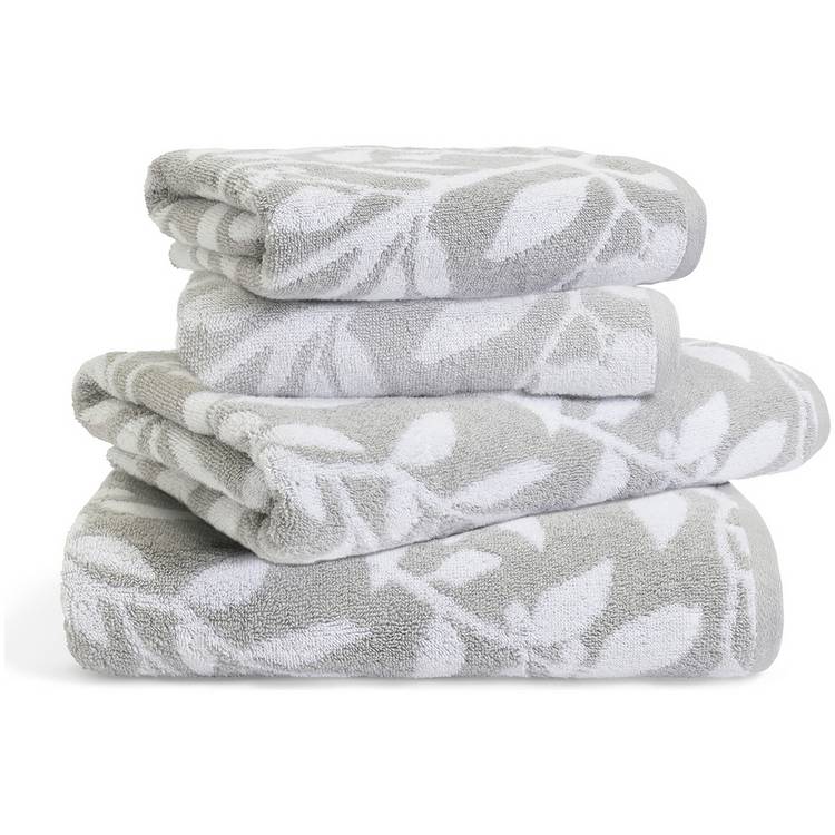 Habitat Romantic Floral towel bale 550gsm cotton (British brand)