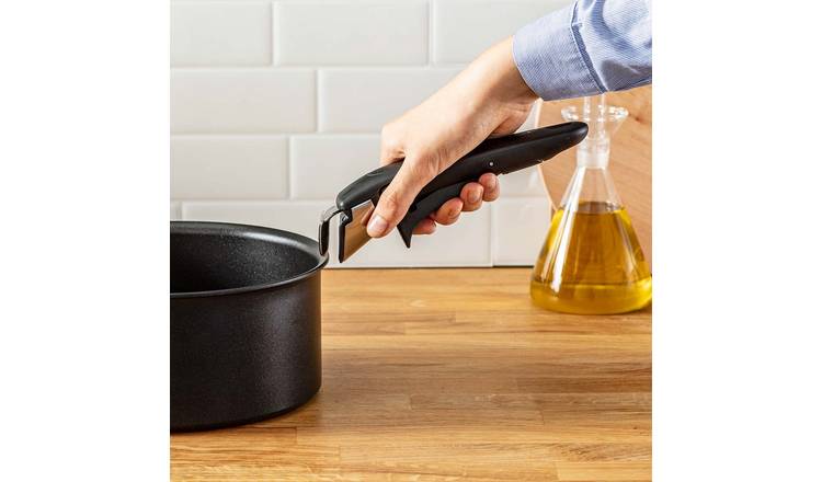 Tefal Ingenio bakelite removable handle in black, UK version