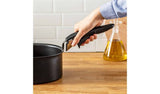 Tefal Ingenio bakelite removable handle in black, UK version
