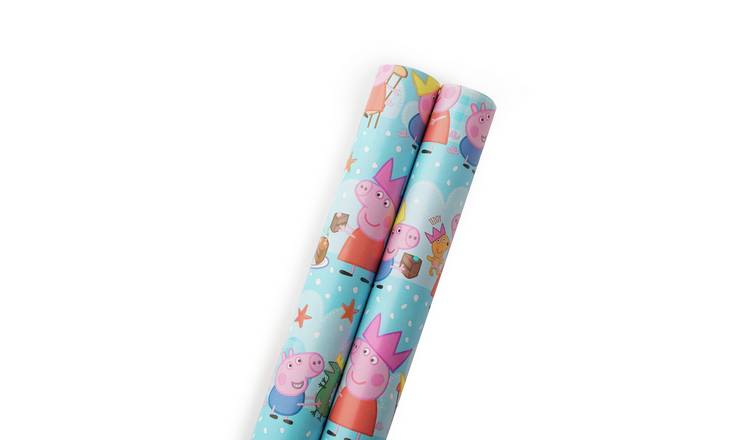 Peppa Pig 2 Piece Wrapping Paper Set - 3m GOODS Argos