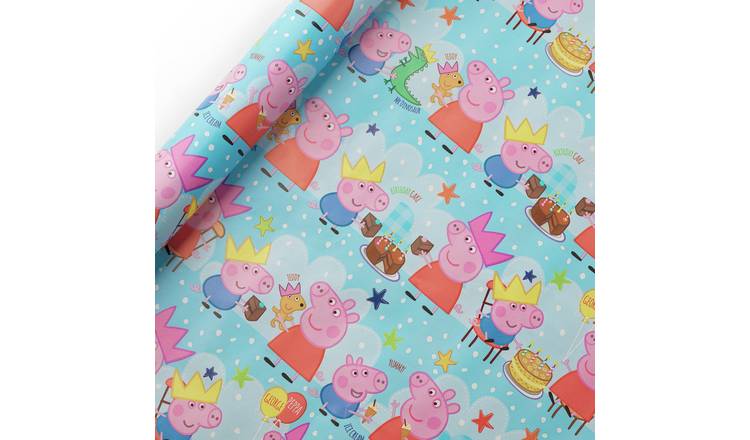 Peppa Pig 2 Piece Wrapping Paper Set - 3m GOODS Argos