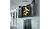 Winmau Blade 6 dartboard cabinet with Oche throw line, imported from UK