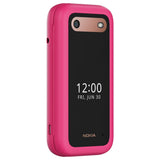 Nokia 2660 Flip pink mobile phone, imported from the UK