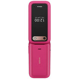 Nokia 2660 Flip pink mobile phone, imported from the UK