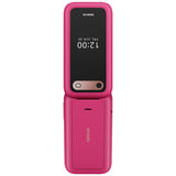 Nokia 2660 Flip pink mobile phone, imported from the UK