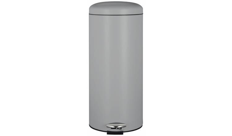 Habitat pedal bin matt grey 30 litre - British product