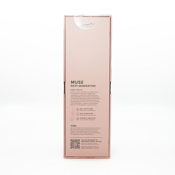 Vush Muse rabbit vibrator toy, imported from the UK