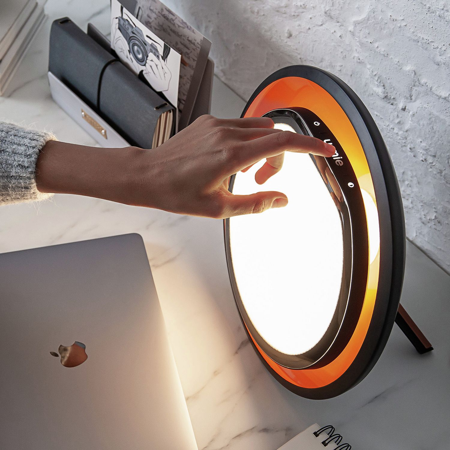 Lumie Halo Energy Light therapy lamp, imported from the UK