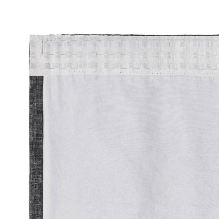 Argos Home thermal door curtain charcoal 117x213cm, UK version