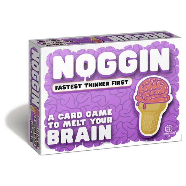 NOGGIN Fastest Thinker card game, imported from the UK