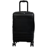 it Luggage hard expandable cabin suitcase black, UK version