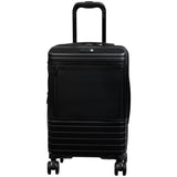 it Luggage hard expandable cabin suitcase black, UK version