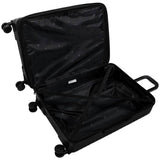 it Luggage hard expandable cabin suitcase black, UK version
