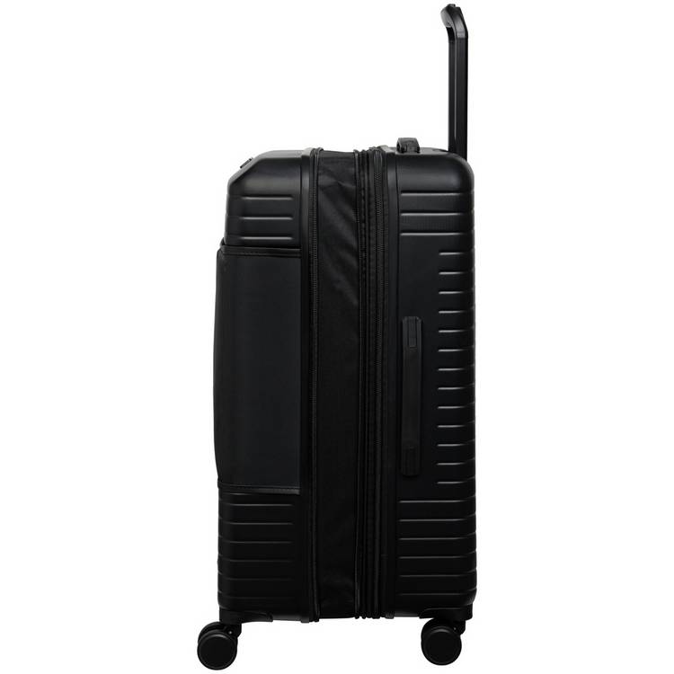 it Luggage hard expandable cabin suitcase black, UK version