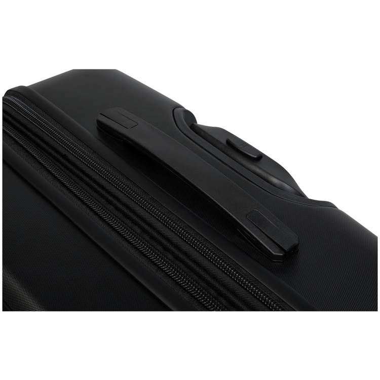 it Luggage hard expandable cabin suitcase black, UK version