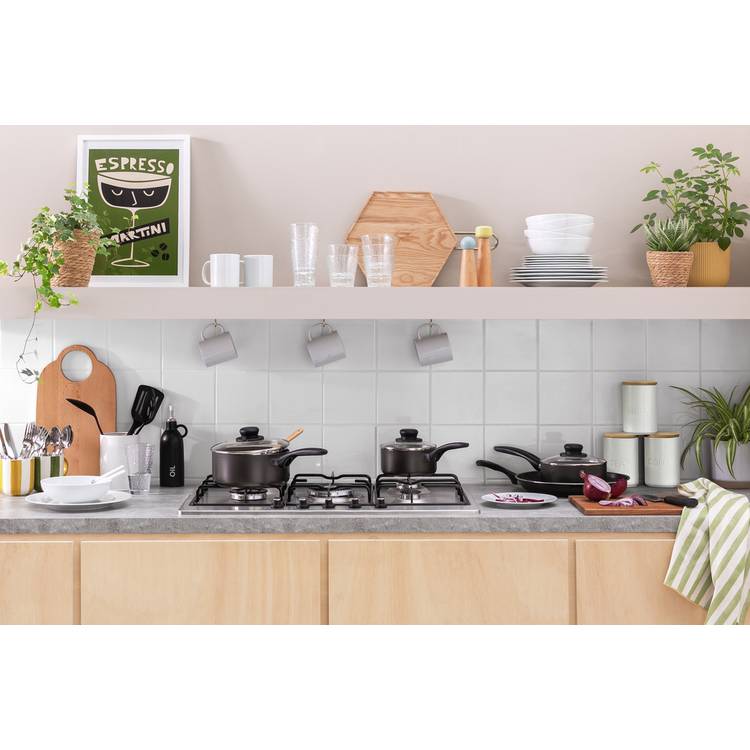 Home Essentials 30cm non-stick carbon steel pan UK version