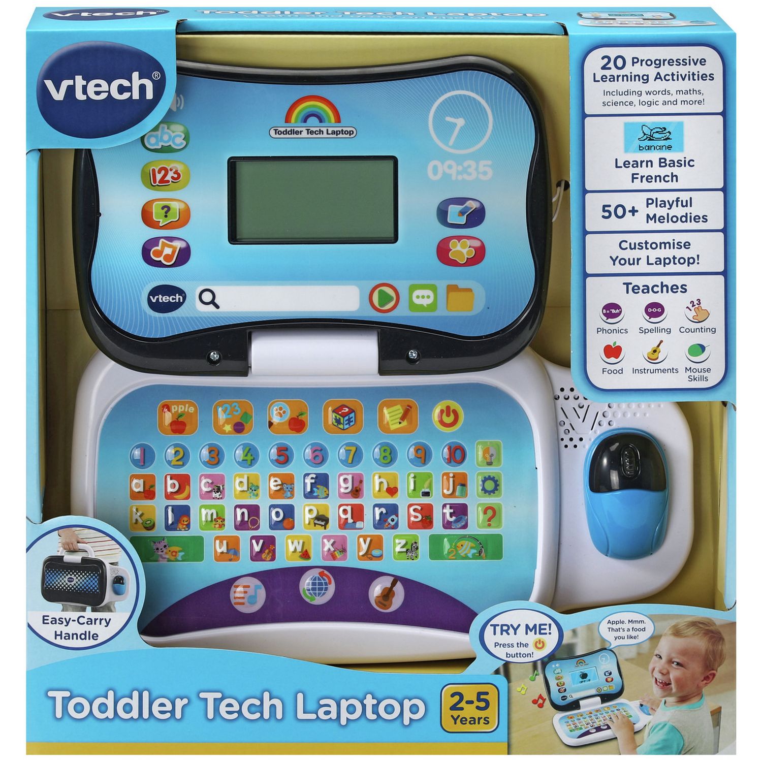 Vtech toddler tech laptop (British brand)