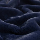 Habitat faux fur throw navy 125x150cm, imported from the UK