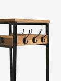 Bronx Black coat stand 180cm tall - British product