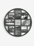 Grey Round Multi Collage Picture Frame
