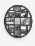 Grey Round Multi Collage Picture Frame