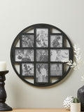 Grey Round Multi Collage Picture Frame