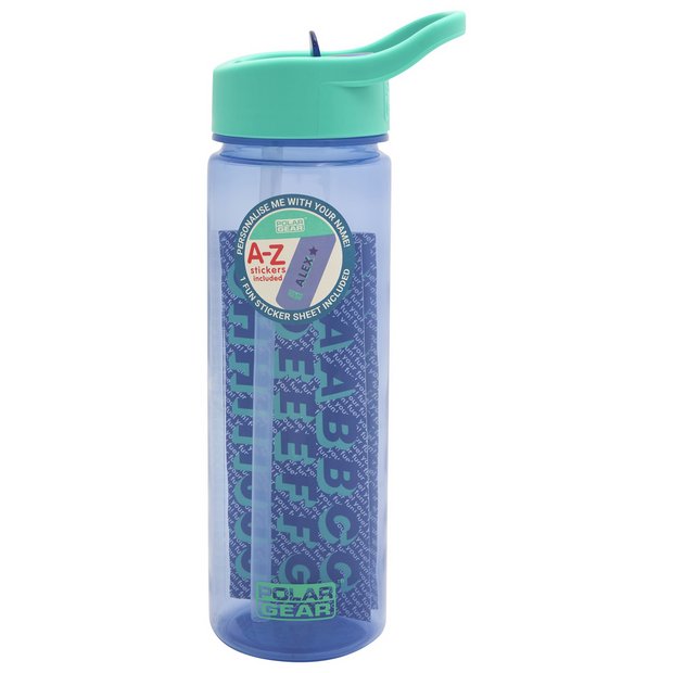 Teal sipper water bottle 600ml, UK version
