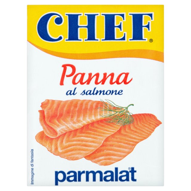 Chef Parmalat Flavoured Salmon Cooking Cream   2 x 125ml GOODS M&S   