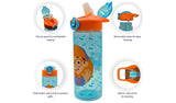 Zak Blippi Blue Sipper water bottle 600ml, imported from the UK