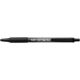 Bic Soft Feel Ball Pens Black x5