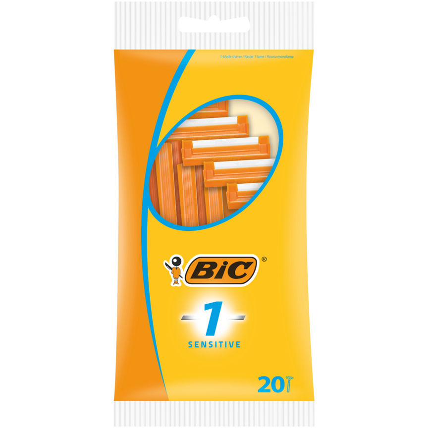 Bic 1 Sensitive Disposable Razor 20 Pack GOODS ASDA   