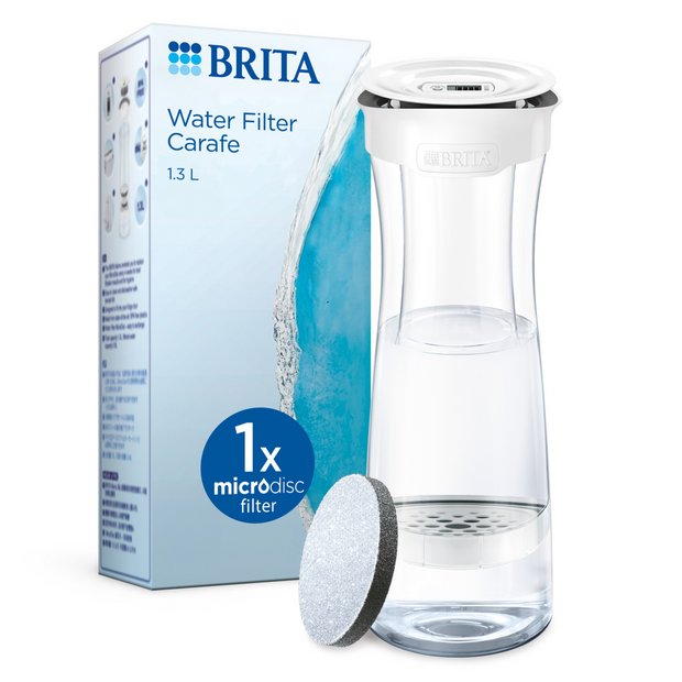 BRITA water filter carafe white 1.3L, imported from the UK