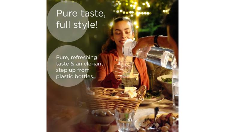 BRITA water filter carafe white 1.3L, imported from the UK