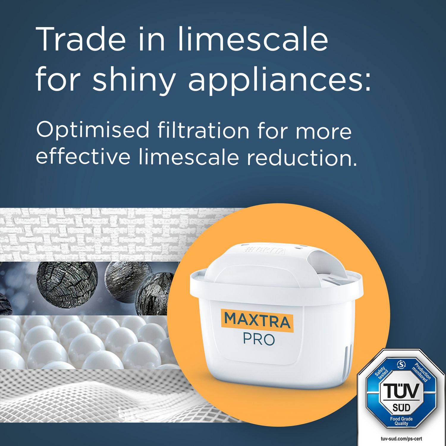BRITA MAXTRA PRO Limescale Expert water filter cartridges 6 pack, imported from the UK
