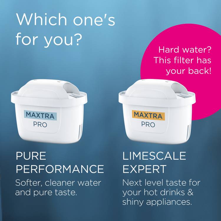 BRITA MAXTRA PRO Limescale Expert water filter cartridges 3-pack - British product