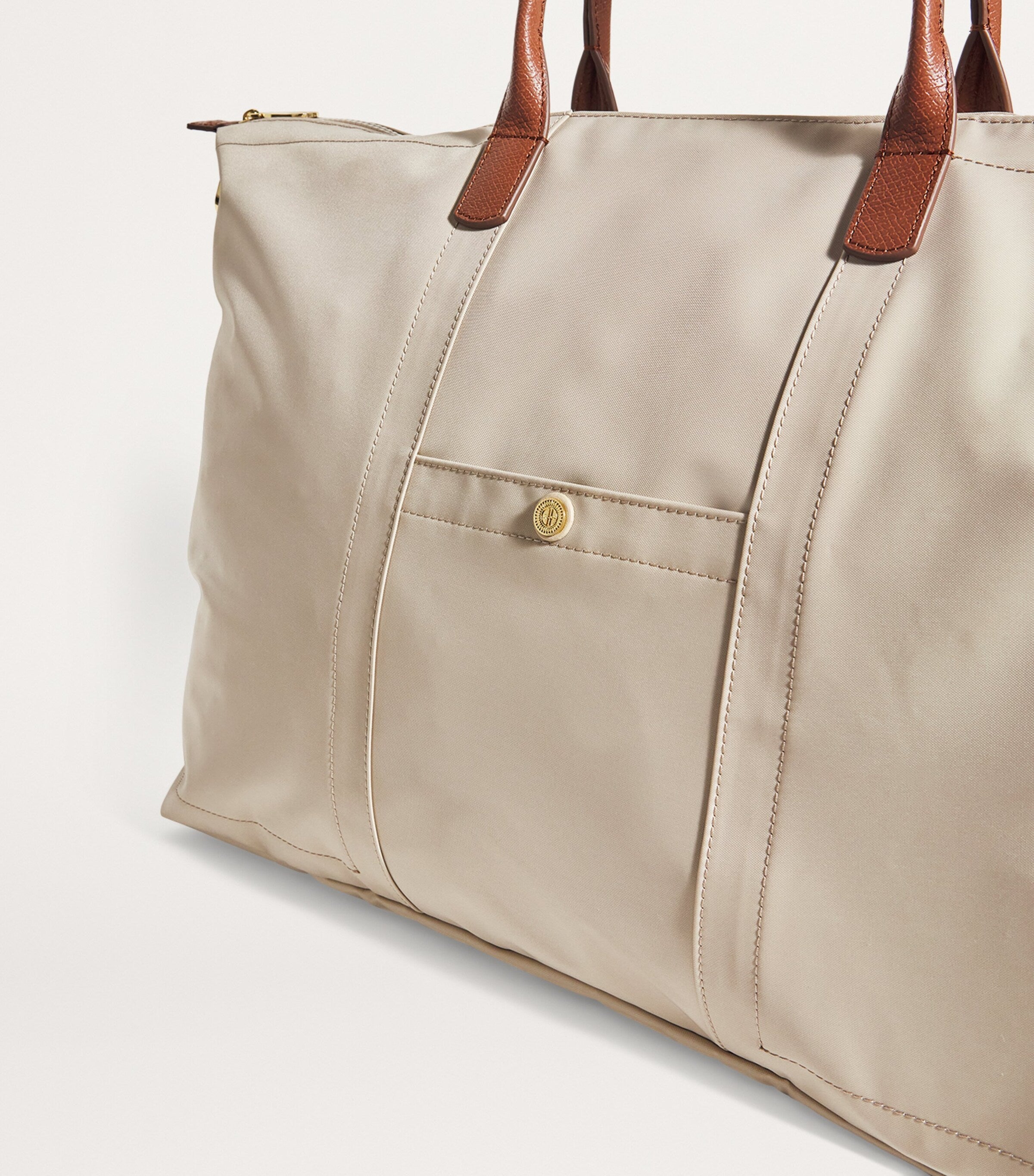 Harrods nylon overnight tote bag, UK version