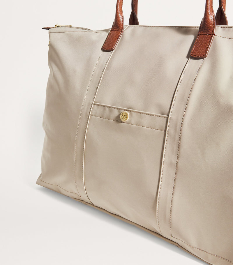 Harrods nylon overnight tote bag, UK version