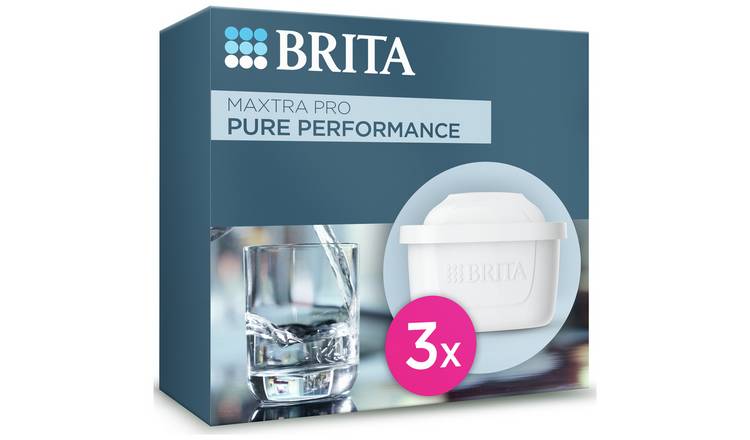 BRITA MAXTRA PRO water filter cartridge 3 pack (British brand)