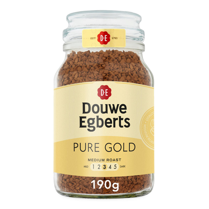 Douwe Egberts Pure Gold Medium Roast Instant Coffee GOODS ASDA   