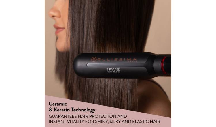 Bellissima Italia hair straightener black - British product