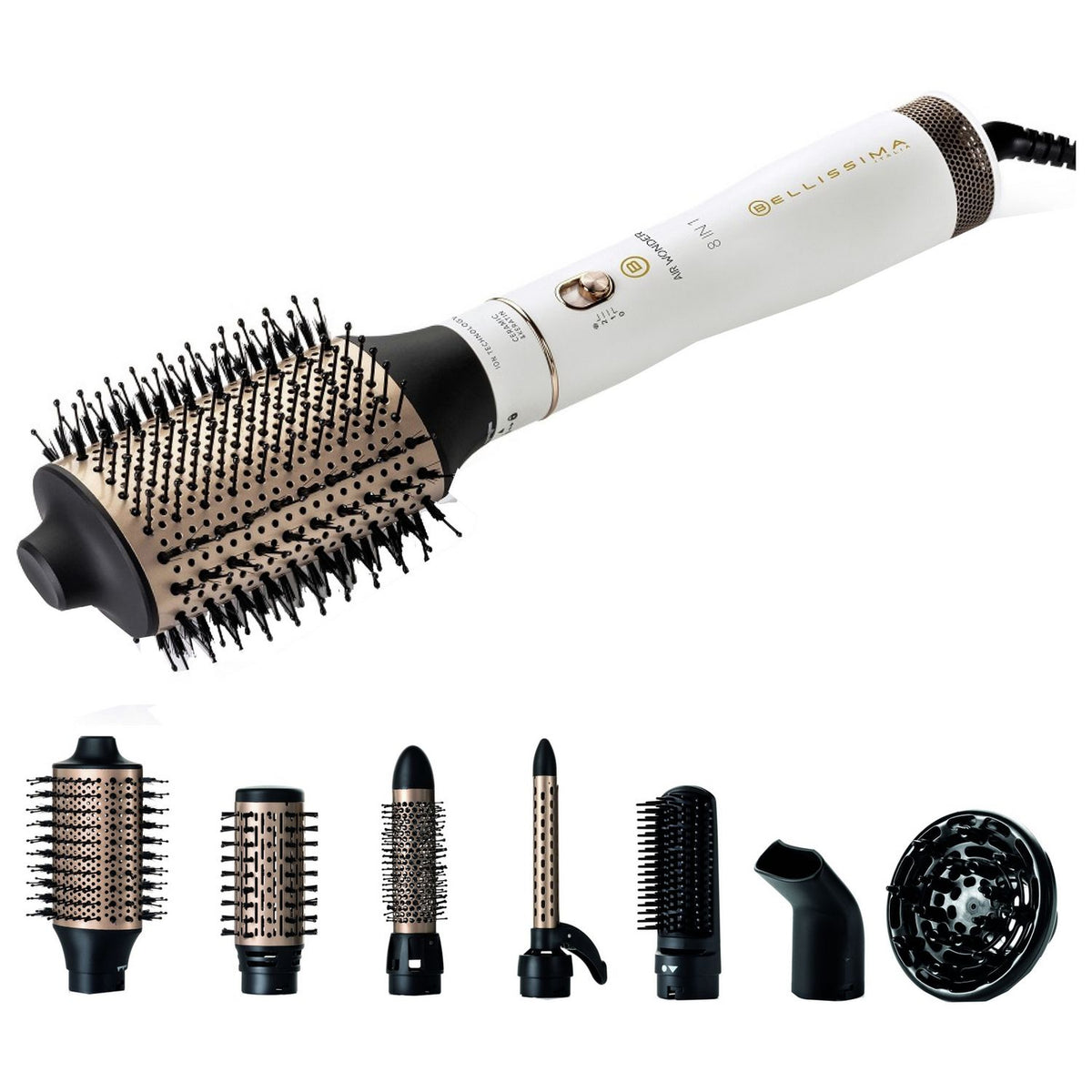 Bellissima Italia hot air styler 8 in 1, UK version
