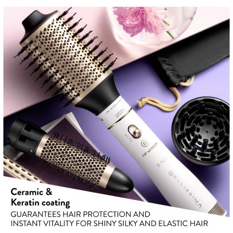 Bellissima Italia hot air styler 8 in 1, UK version