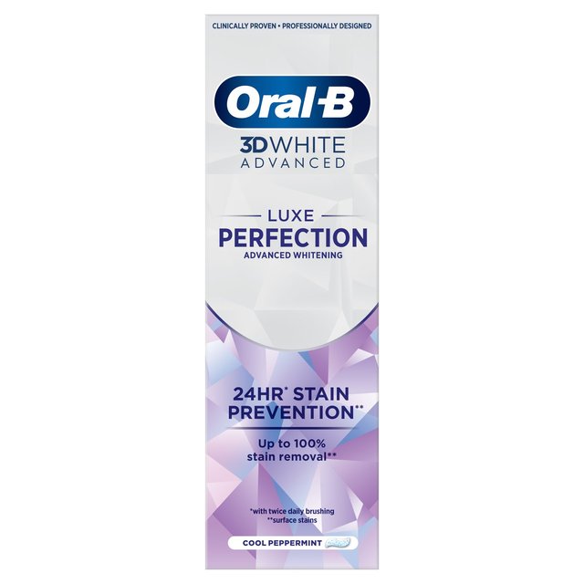 Oral-B 3D White Luxe Perfection Toothpaste   75ml