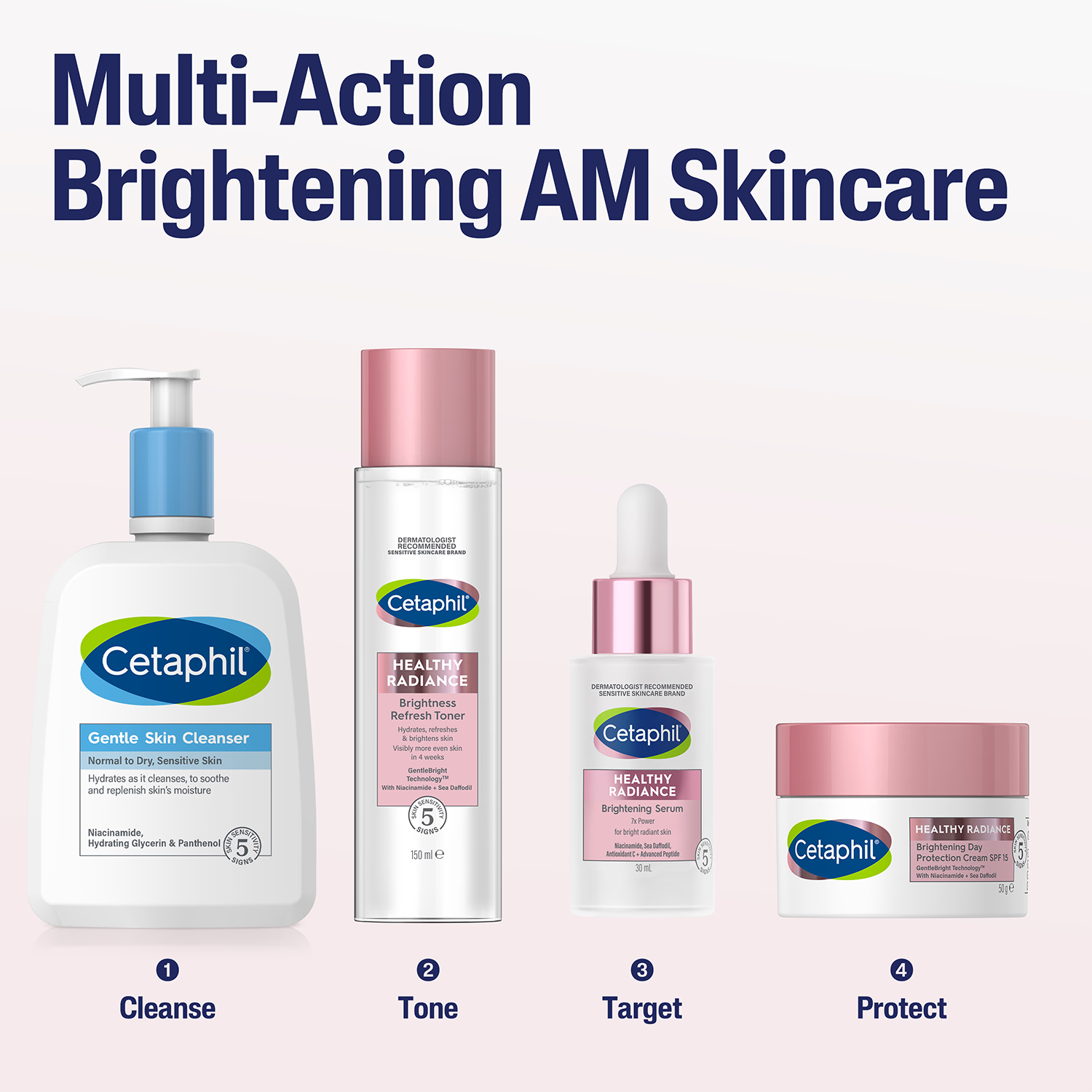 Cetaphil brightening niacinamide serum 30ml, imported from the UK