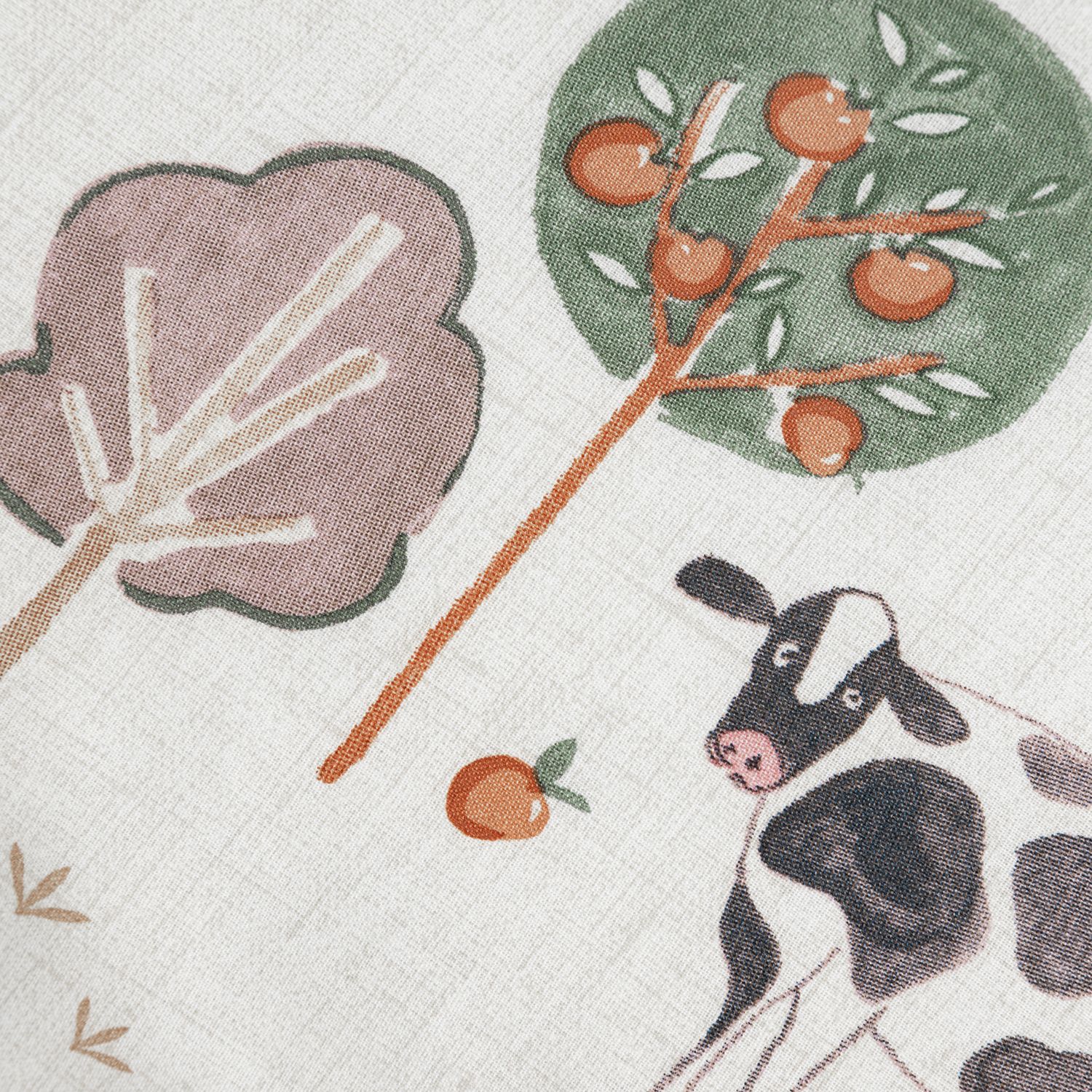 Habitat cotton toddler bedding set with farm scene (British brand)