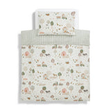 Habitat cotton toddler bedding set with farm scene (British brand)
