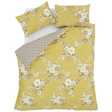 Catherine Lansfield bedding set Canterbury Ochre single, imported from the UK