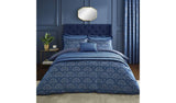 Catherine Lansfield Navy double duvet cover set, imported from the UK