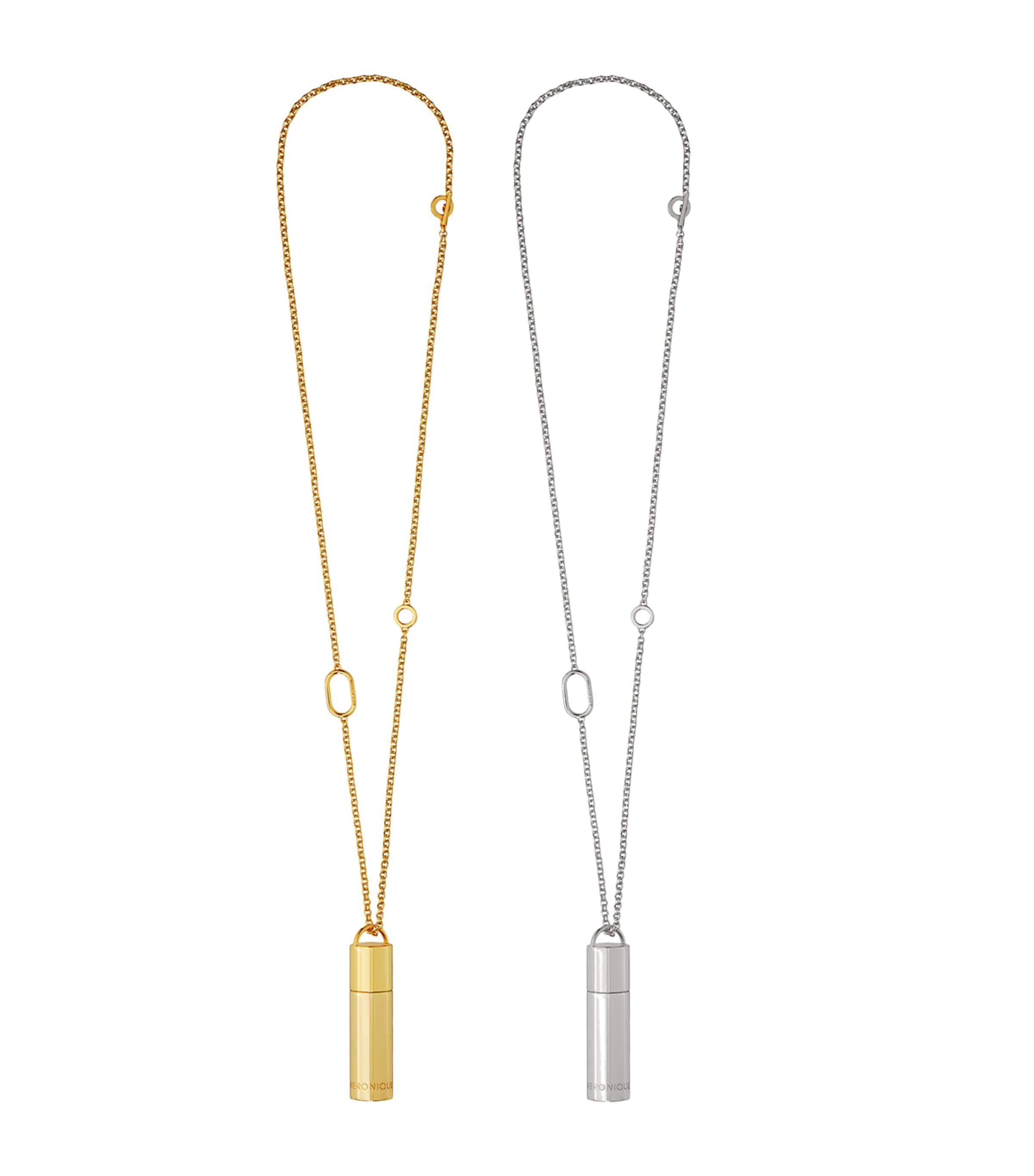 Veronique Gabai Le Spritz gold-tone perfume necklace, UK version