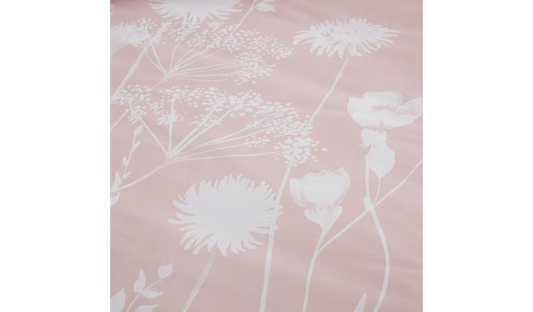 Catherine Lansfield Meadowsweet Blush bedding set single, imported from the UK
